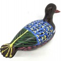 Folk art duck sculpture - 5