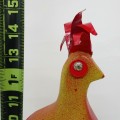 Folk art wooden carved rooster  - 2