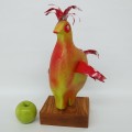 Folk art wooden carved rooster  - 5