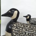 Folk art sculpture goose  - 3