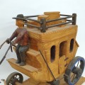 Folk art sculpture signed Leonard Croteau  - 3