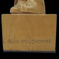 Folk art sculpture signed Remi Prudhomme  - 2