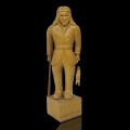 Folk art sculpture signed Remi Prudhomme  - 1