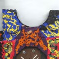 Folk art sculpture wooden board  - 3