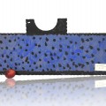 Folk art sculpture wooden board  - 5