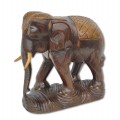 Sculpture Asiatique, éléphant  - 1