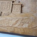 Folk art low relief carving, sculpture - 2