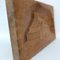 Folk art low relief carving, sculpture - 4