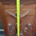 Sculpture bas-relief avec Christ - 3