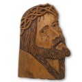 Sculpture bas-relief, buste du Christ - 1