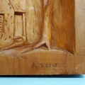 Folk art wooden carving, sculpture - 2