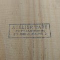 Low relief carved board signed Paré - 5