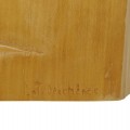 Folk art low relief carving signed Deschênes, sculpture  - 2