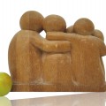 Wooden carved sculpture signed Claude Benoit  - 4