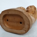 Sculpture en bois, buste, statue - 3