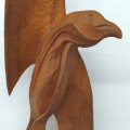 Wooden sculpture signed M. Deshaies  - 3