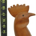 Decorative wooden rooster sdculpture, carving  - 2