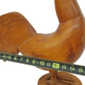 Decorative wooden rooster sdculpture, carving  - 3