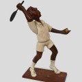 Tennis player carving, Italian sculpture - 1