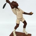 Tennis player carving, Italian sculpture - 5