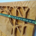 Wall low relief carving - 3