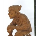 Jean-Julien Bourgault folk art sculpture, carving  - 6
