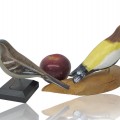 Folk art wooden birds sculptures - 2