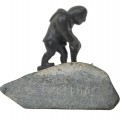 Inuit stone sculpture, carving (FISH SOLD) - 4