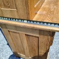 Antique ash secretary desk - 6