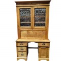 Antique ash secretary desk - 1