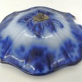 Soupière flow blue, Oriental stone L & G Alcock, vaisselle (voir autres photos pour condition) - 4