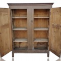 Antique 8 raised panels armoire, cupboard  - 3