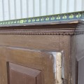 Antique 8 raised panels armoire, cupboard  - 8