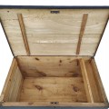 Nice antique multi panel blanket chest  - 2