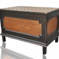 Nice antique multi panel blanket chest  - 1