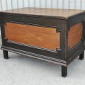 Nice antique multi panel blanket chest  - 7