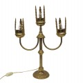 Vintage candlestick lamp  - 1