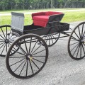 Nice antique horse carriage - 8
