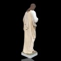 Antique Sacred Heart of Jesus statue — church décor - 2