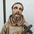 Statue religieuse de Saint François d'assise (4 pieds 1/2 de haut) - 2