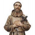 Statue religieuse de Saint François d'assise (4 pieds 1/2 de haut) - 3