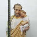 St Jospeh de l'enfant Jesus religious statue  - 3