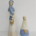Statuettes en porcelaine, figurines Ladro - 1