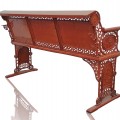 Nice antique cast iron bench  - 6