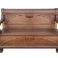 Stellar hall walnut bench  - 3