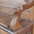 Stellar hall walnut bench  - 5