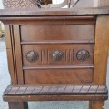 Stellar hall walnut bench  - 6