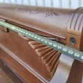 Stellar hall walnut bench  - 7