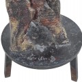 Vintage work of art metal sculpture signed Ruth Levy - 2