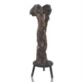 Vintage work of art metal sculpture signed Ruth Levy - 4
